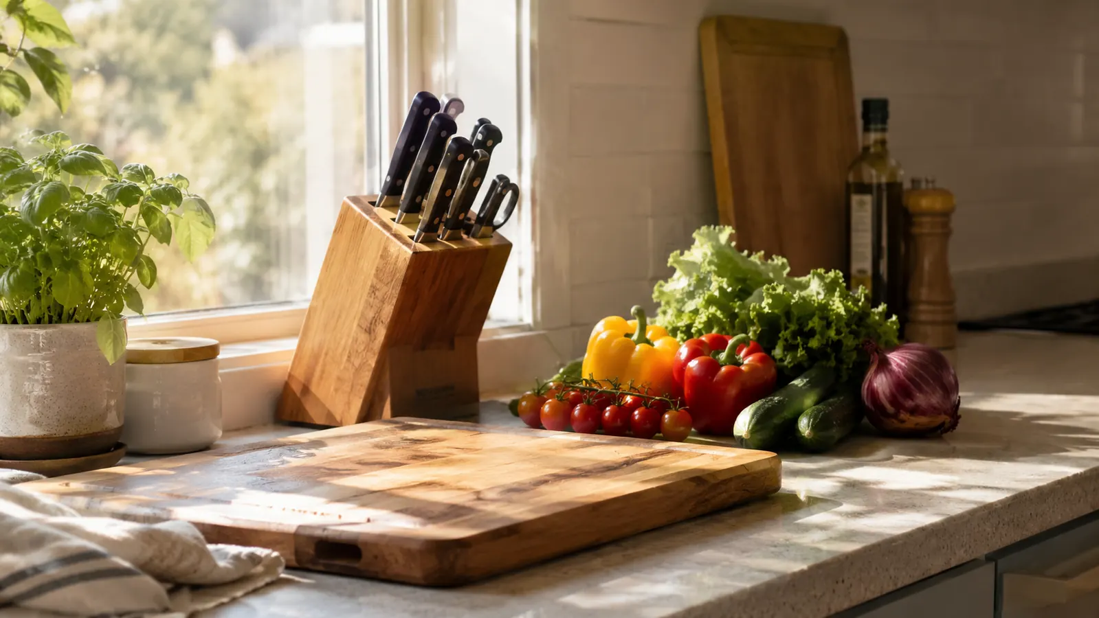 10 Reasons a Family Kitchen Needs a Knife Block Set