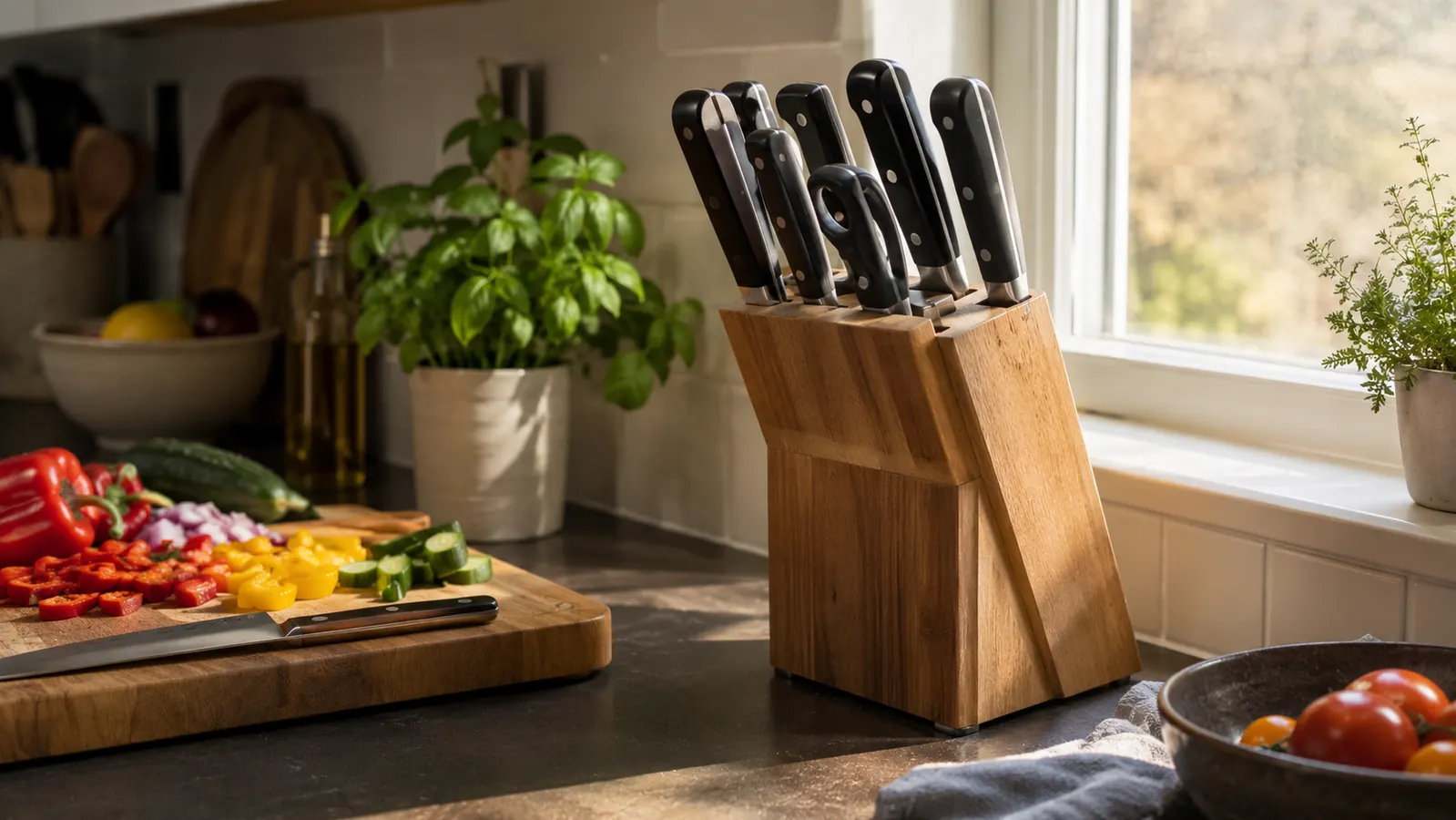 Farberware 22-Piece Knife Set Review: Daily Use in a Family Kitchen