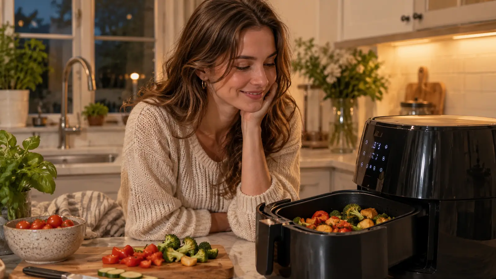 How to Cook a Weeknight Dinner for Six in an Air Fryer